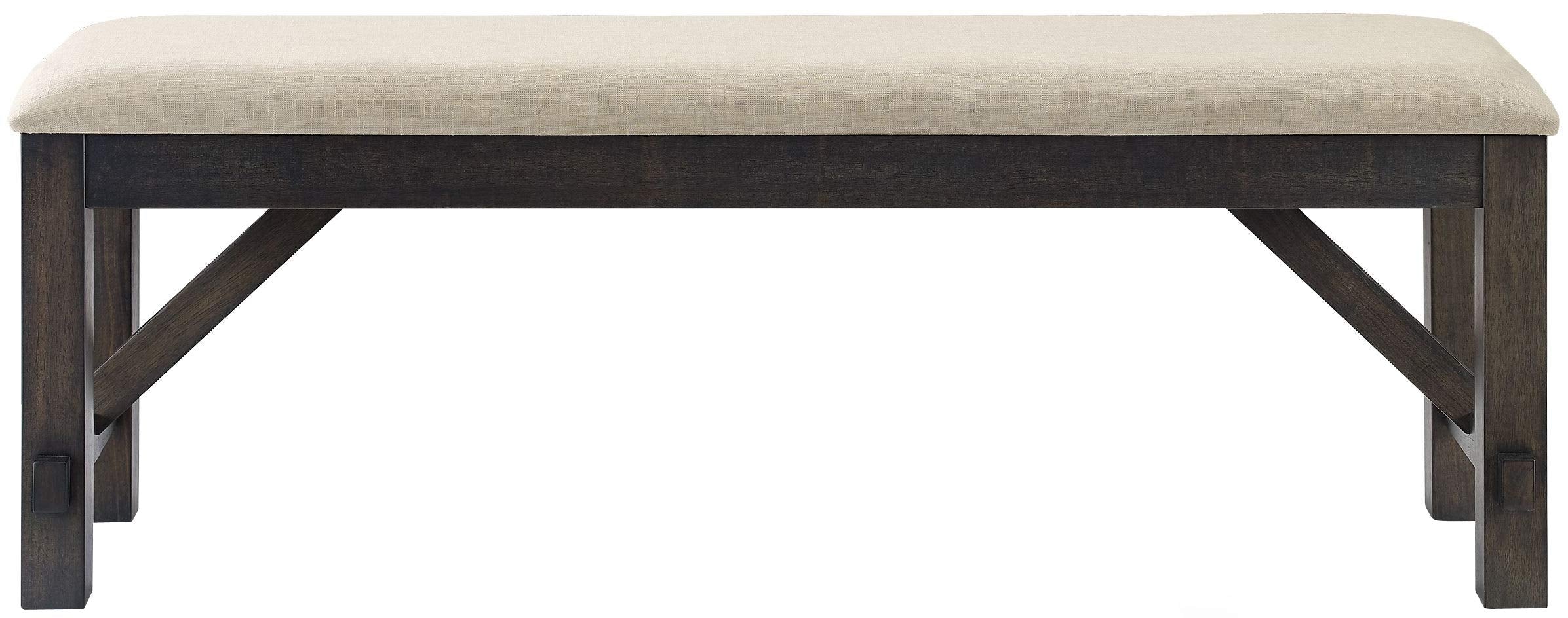 Crosley Furniture Hayden Wood Dining Bench For Entryway Or Mudroom, Slate